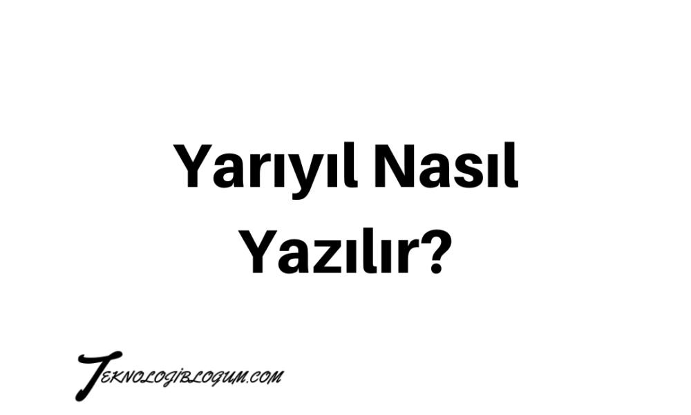 Yarıyıl