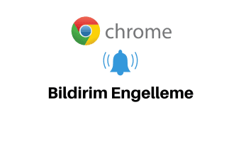 Google chrome bildirim kapatma