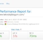 GTmetrix pagespeed test
