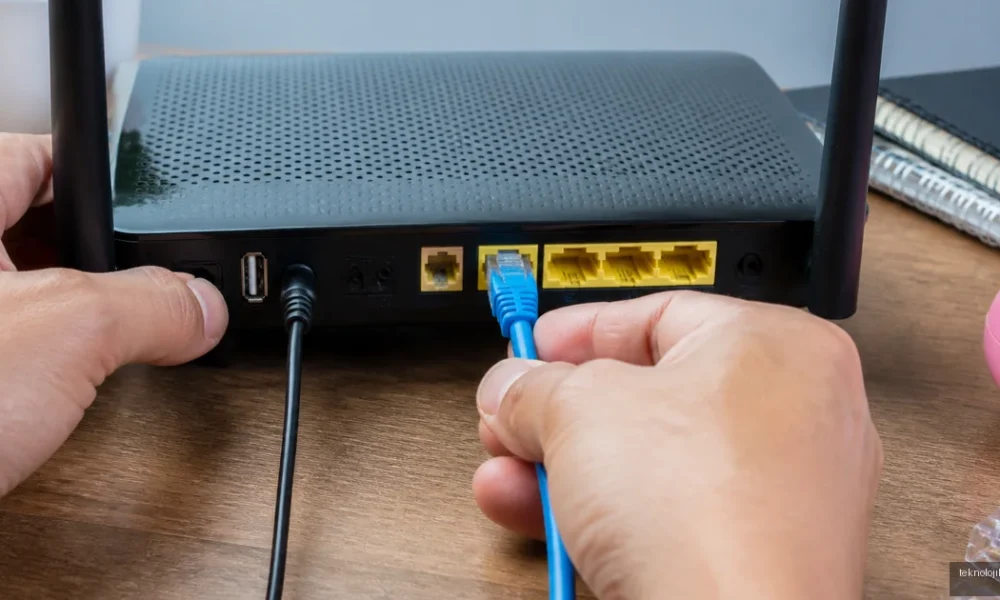 İnternet Kablosu Nasıl Bağlanır? Renk Sırası ve Modem Kurulumu