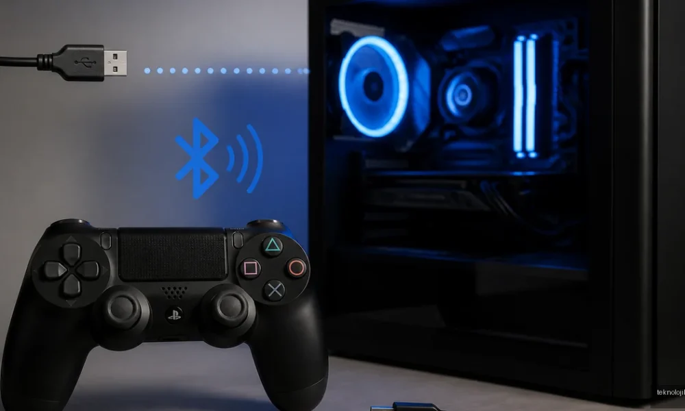 PS4 Kolu Bilgisayara Nasıl Bağlanır? Kablolu ve Bluetooth Rehberi