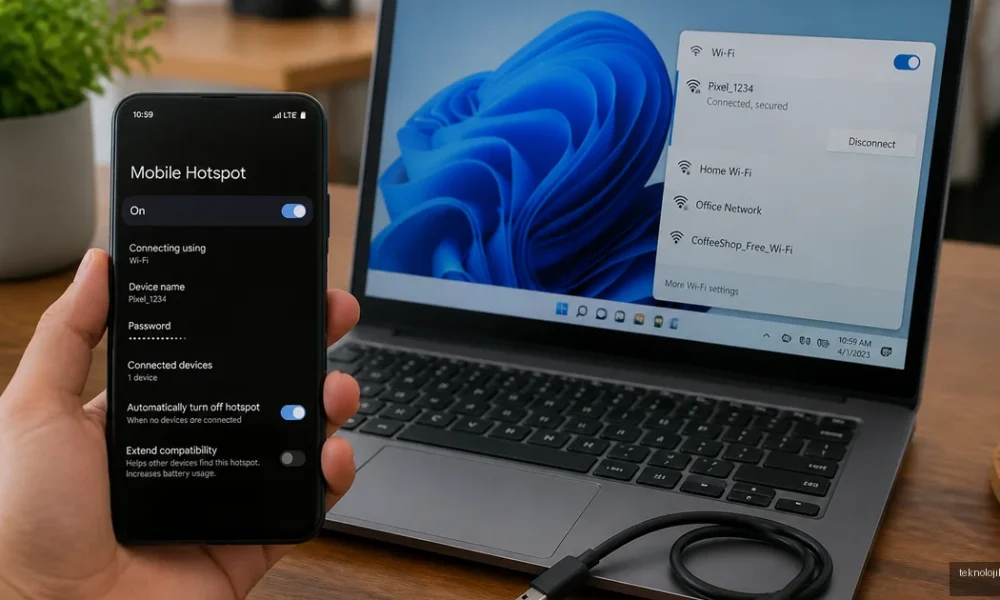 Telefon İnterneti Bilgisayara Nasıl Bağlanır? En Kolay Yöntemler