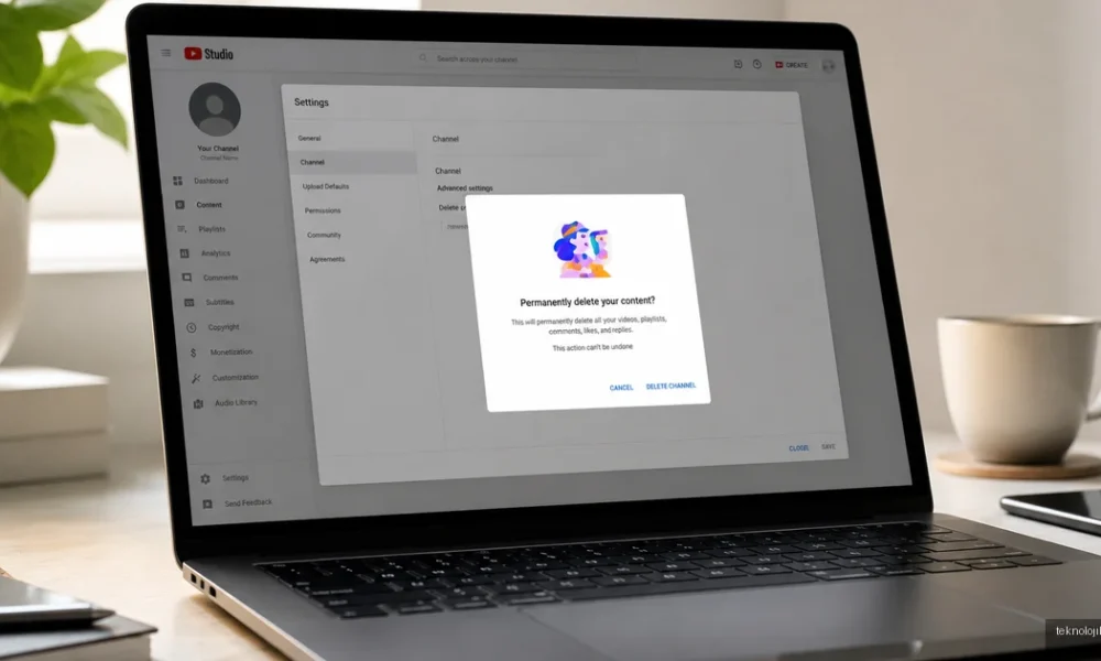 YouTube Kanalı Nasıl Kapatılır? Kalıcı Silme ve Gizleme Rehberi